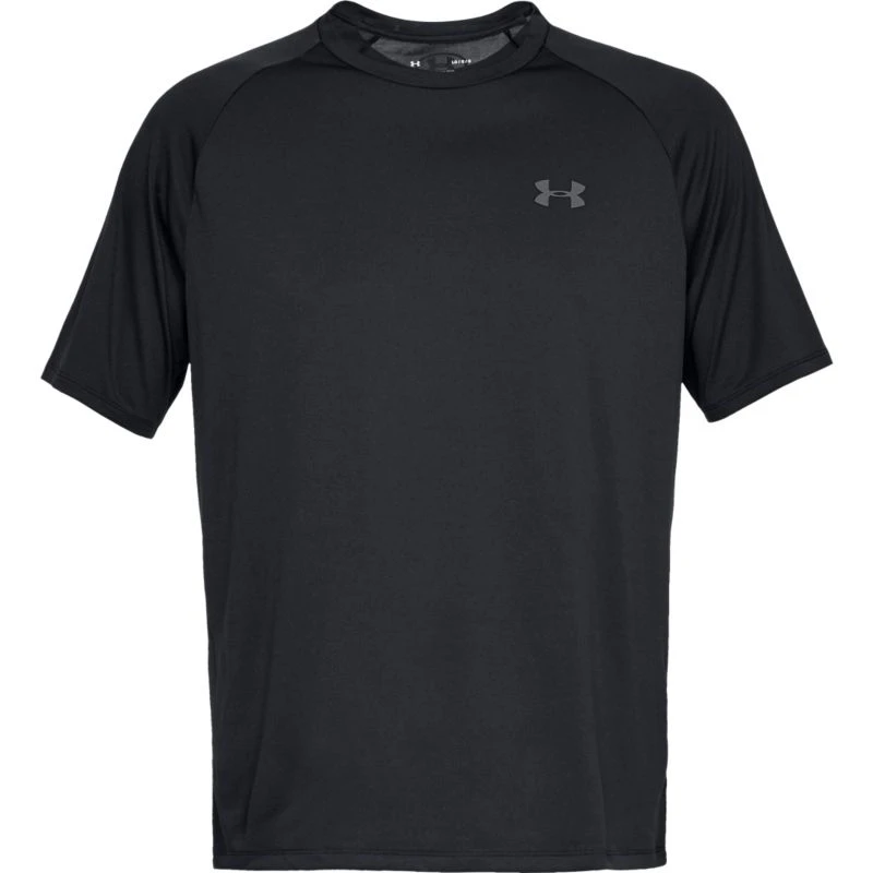 Under Armour Men's UA Techâ„¢ 2.0 Short Sleeve T-Shirt Black / Graphite - Image 4