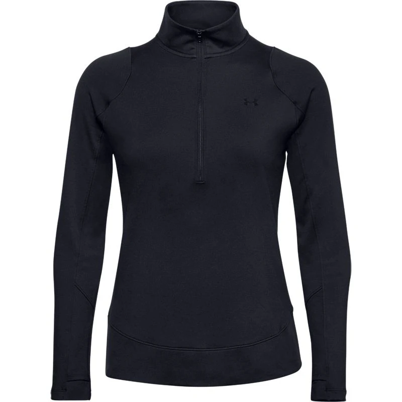 Under Armour Women's Storm Midlayer Half Zip Black / Black - Image 5
