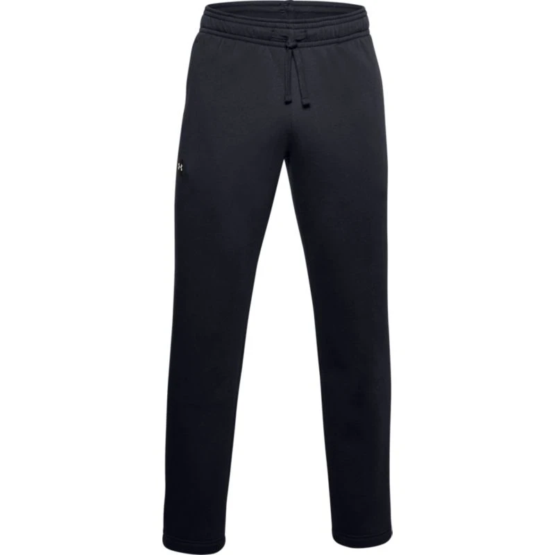 Under Armour Men's UA Rival Fleece Pants Black / Onyx White - Image 5