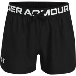 Under Armour Kids' UA Play Up Shorts Black / Silver