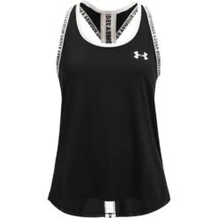 Under Armour Kids' UA Knockout Tank Black / White
