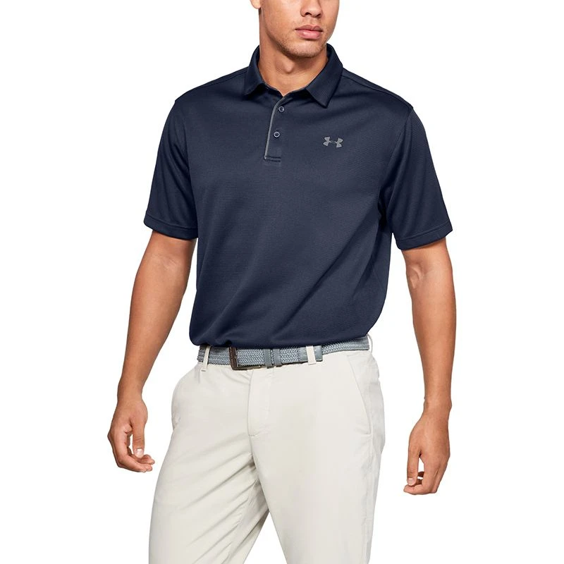 Under Armour Men's Tech Polo Midnight Navy / Graphite