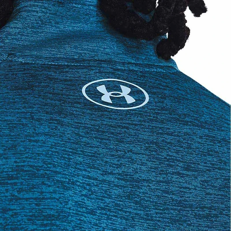 Under Armour Men's Tech™ ½ Zip Top Varsity Blue / Cosmic Blue / Blizzard - Image 4