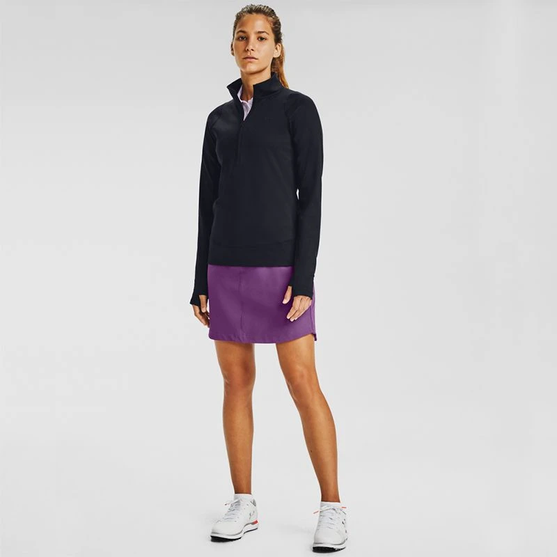 Under Armour Women's Storm Midlayer Half Zip Black / Black - Image 3