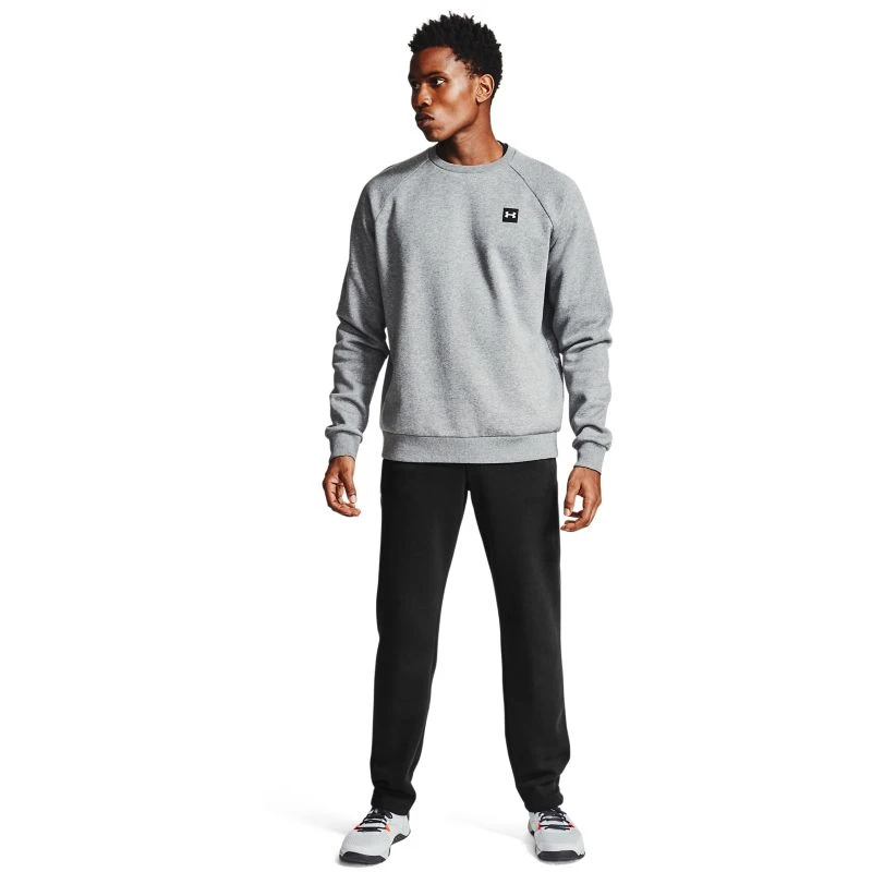 Under Armour Men's UA Rival Fleece Pants Black / Onyx White - Image 3
