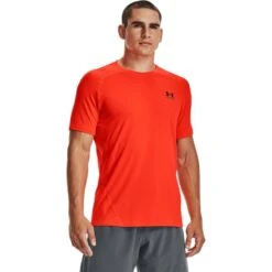Under Armour Men's HeatGear® Armour Fitted T-Shirt Phoenix Fire / Black