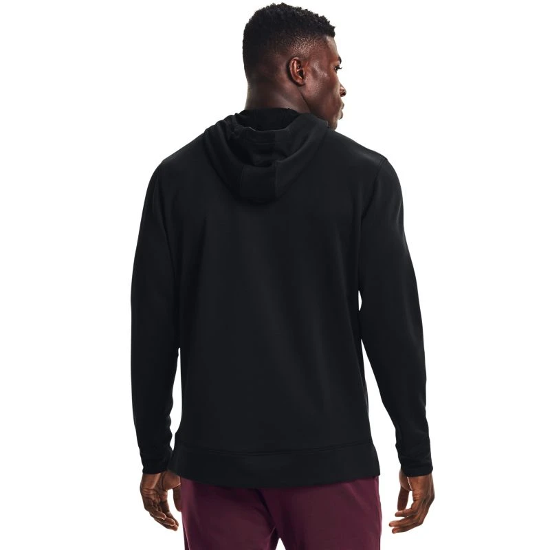 Under Armour Men's Armour Terry Hoodie Black / White - Image 2
