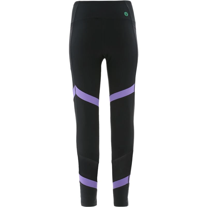 Women's Savannah 7/8 Leggings Black / Purple - Image 2