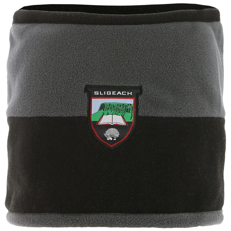 Sligo GAA Peak Snood Black / Dark Grey / Silver
