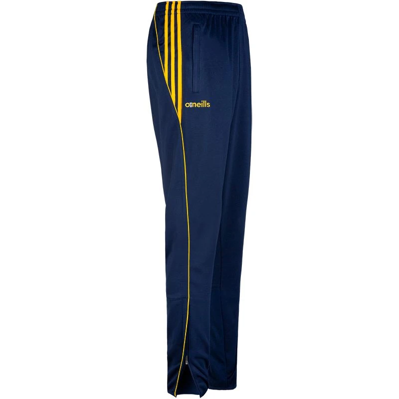 Men's Solar 3 Stripe Brushed Skinny Bottoms Marine / Amber