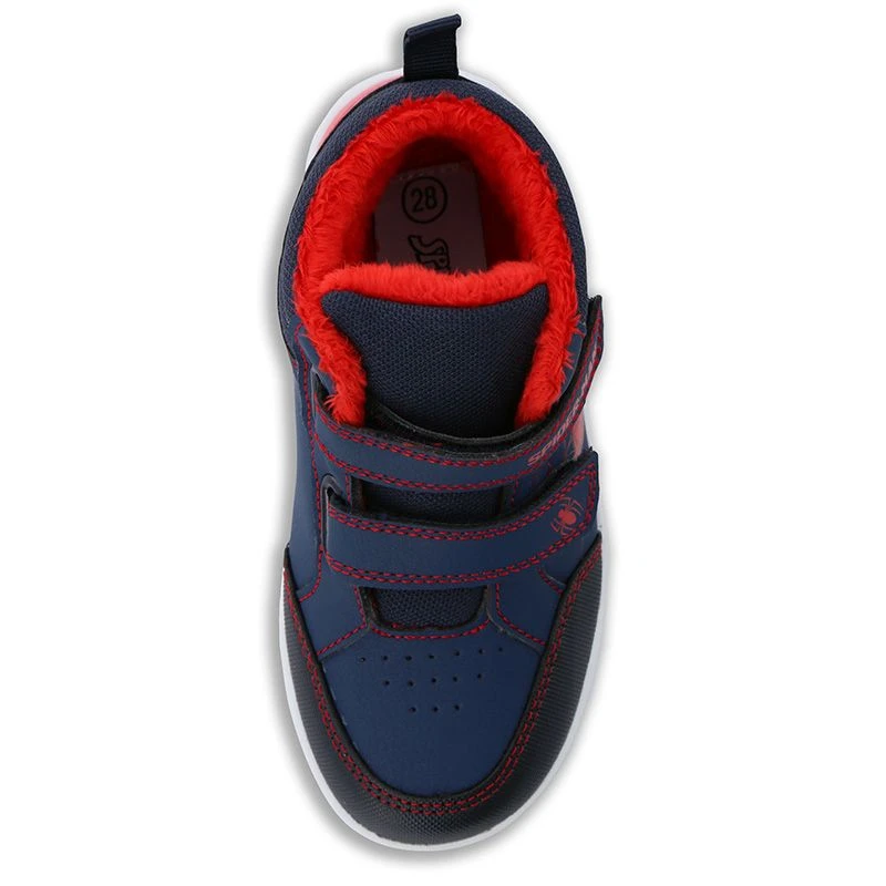 Spiderman High Top Trainer Navy / Red - Image 3