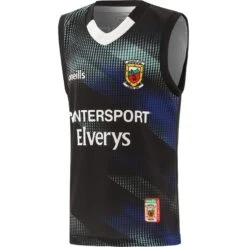 Mayo GAA Kids' Training Vest Black / Royal