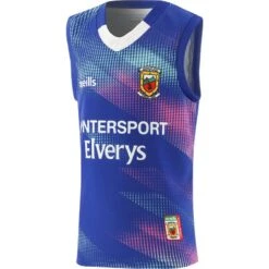Mayo GAA Kids' Training Vest Royal / Green