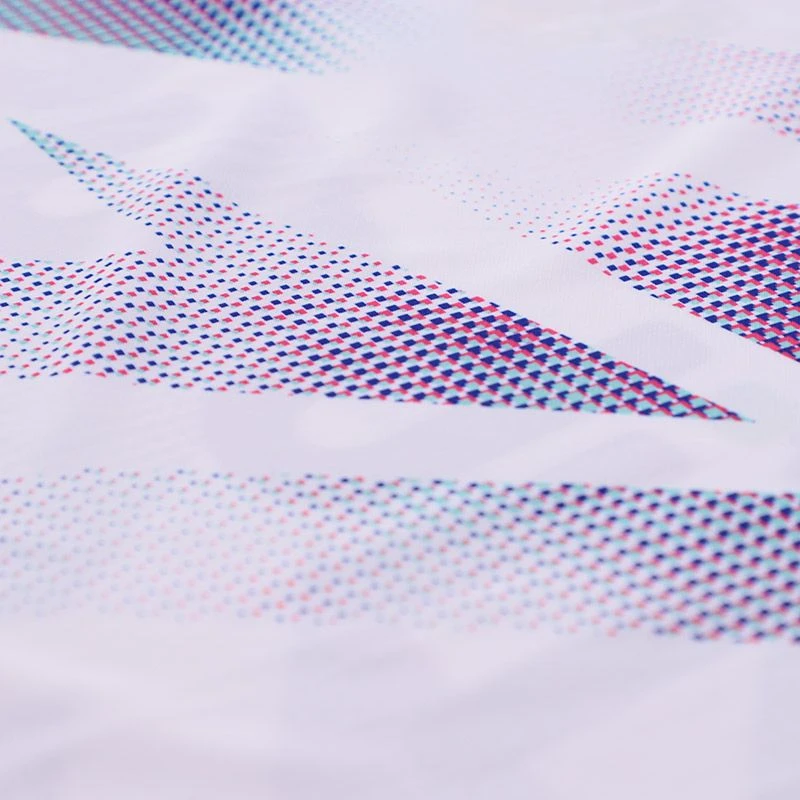 Antrim GAA Kids' Short Sleeve Training Top White / Royal - Image 6