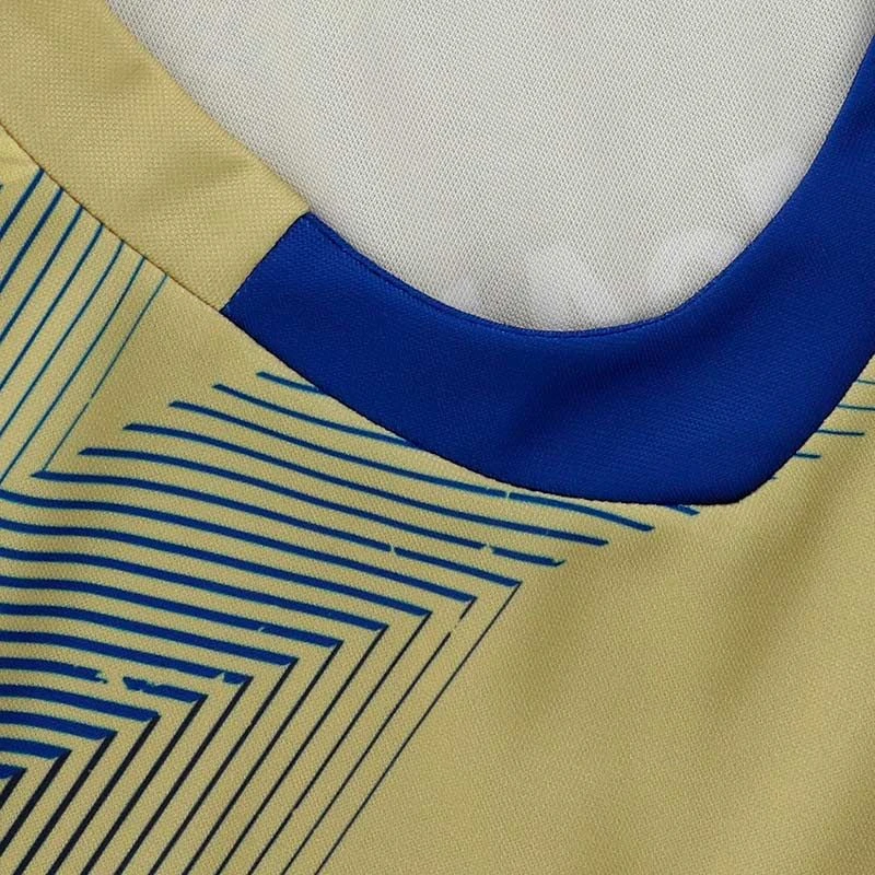 Tyrone GAA Kids' Short Sleeve Training Top Gold / Royal - Image 7