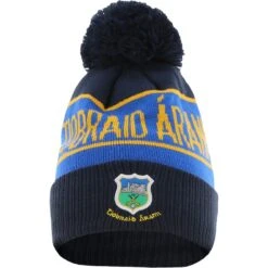 Tipperary Gino Bobble Hat Marine / Royal / Amber