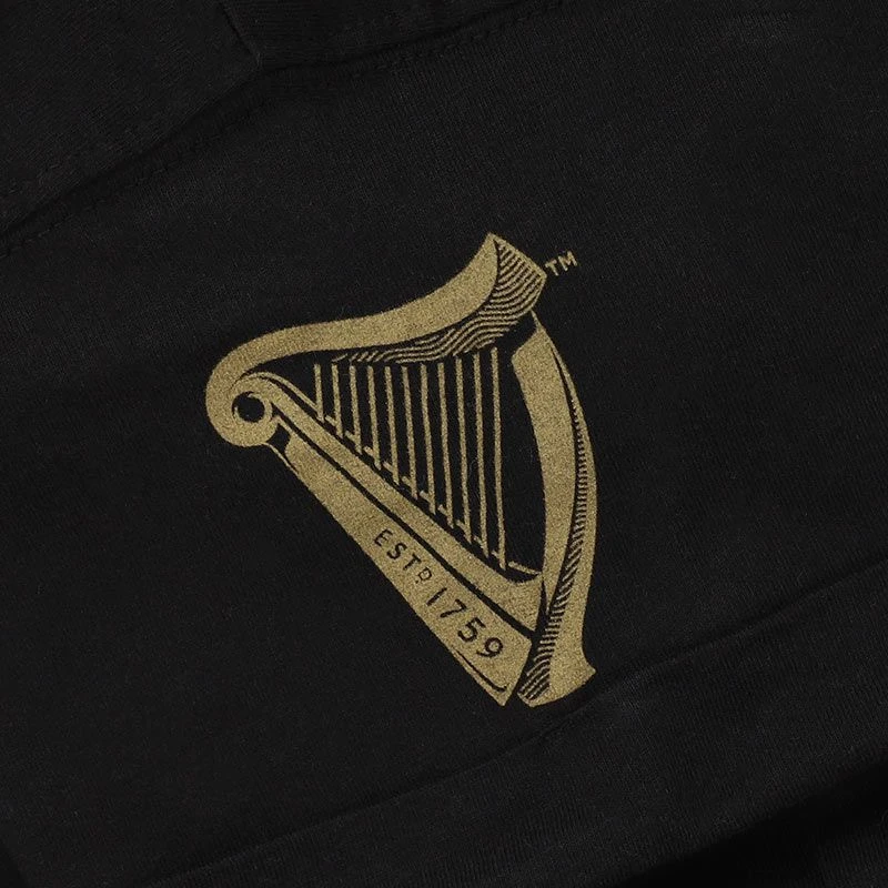 Trad Craft Men's Notre Dame Here Come The Irish T-Shirt Black / Multi - Image 5