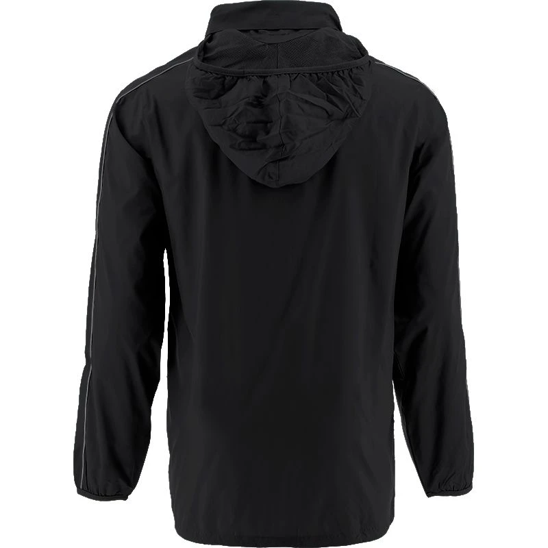 Kids' Typhoon Lightweight Rain Jacket Black - Image 3