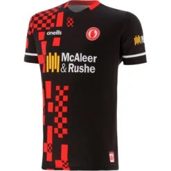 Tyrone GAA Short Sleeve Training Top Black / Red