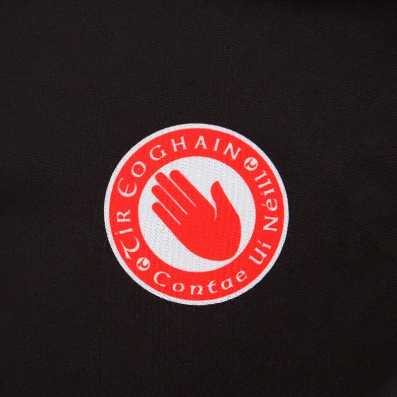 Tyrone GAA Short Sleeve Training Top Black / Red - Image 3