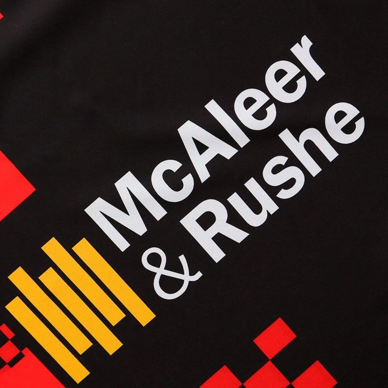 Tyrone GAA Short Sleeve Training Top Black / Red - Image 4