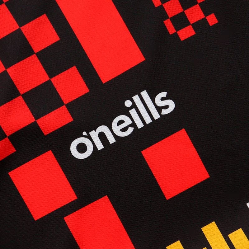 Tyrone GAA Short Sleeve Training Top Black / Red - Image 5