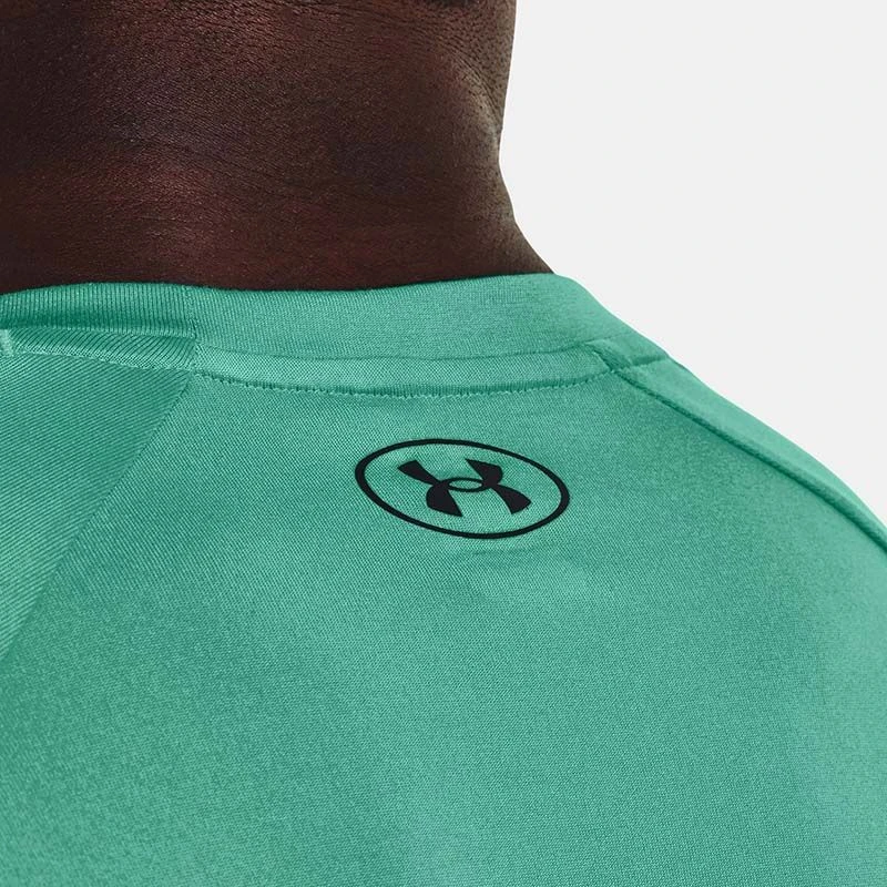 Under Armour Men's UA Techâ„¢ Fade T-Shirt Birdie Green / Black - Tall - Image 6