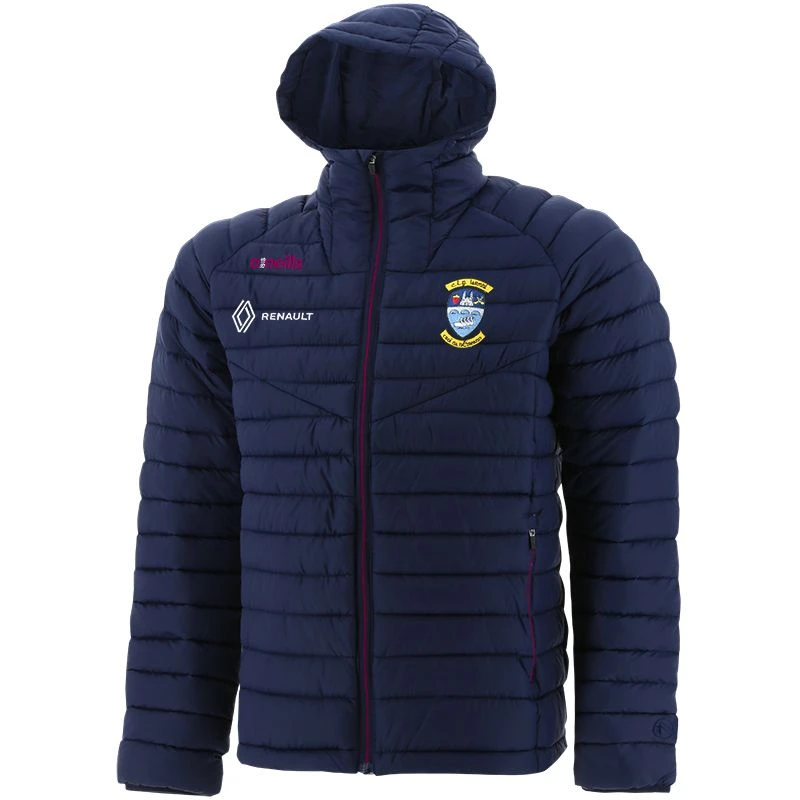 Westmeath GAA Men's Harlem Hooded Padded Jacket Marine / Maroon / White