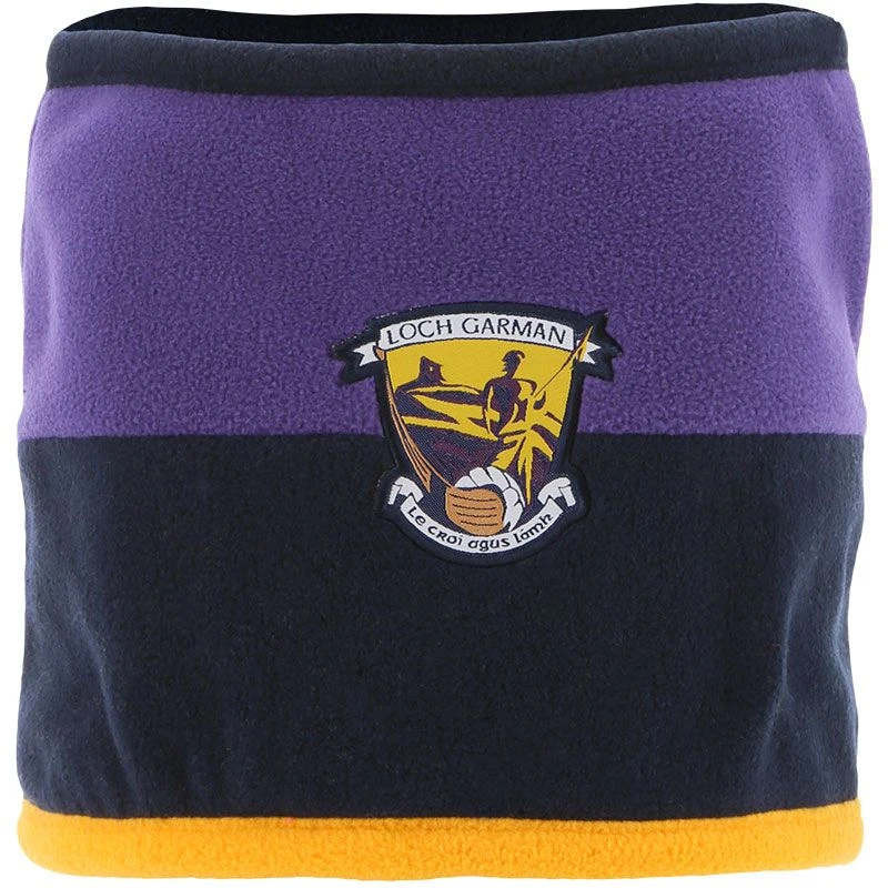Wexford GAA Peak Snood Marine / Purple / Silver