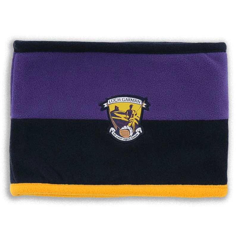 Wexford GAA Peak Snood Marine / Purple / Silver - Image 3