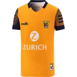 Wexford GAA Hurling Kids' Short Sleeve Training Top Orange / Marine