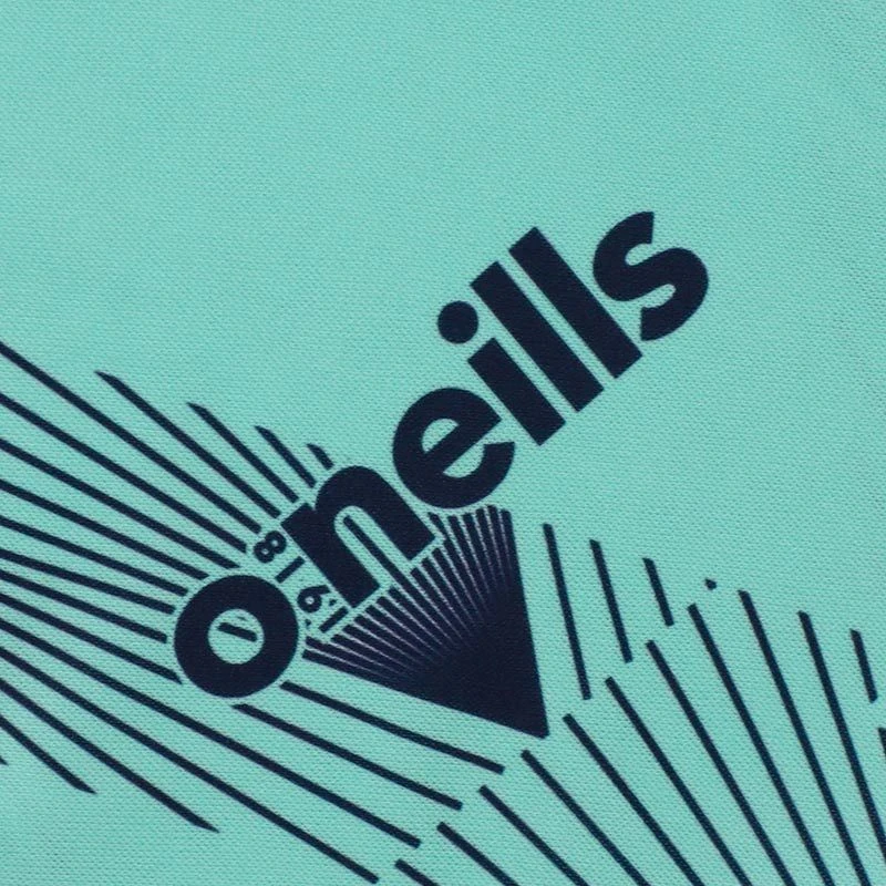 Wicklow GAA Hurling Kids' Short Sleeve Training Top Green / Marine - Image 3