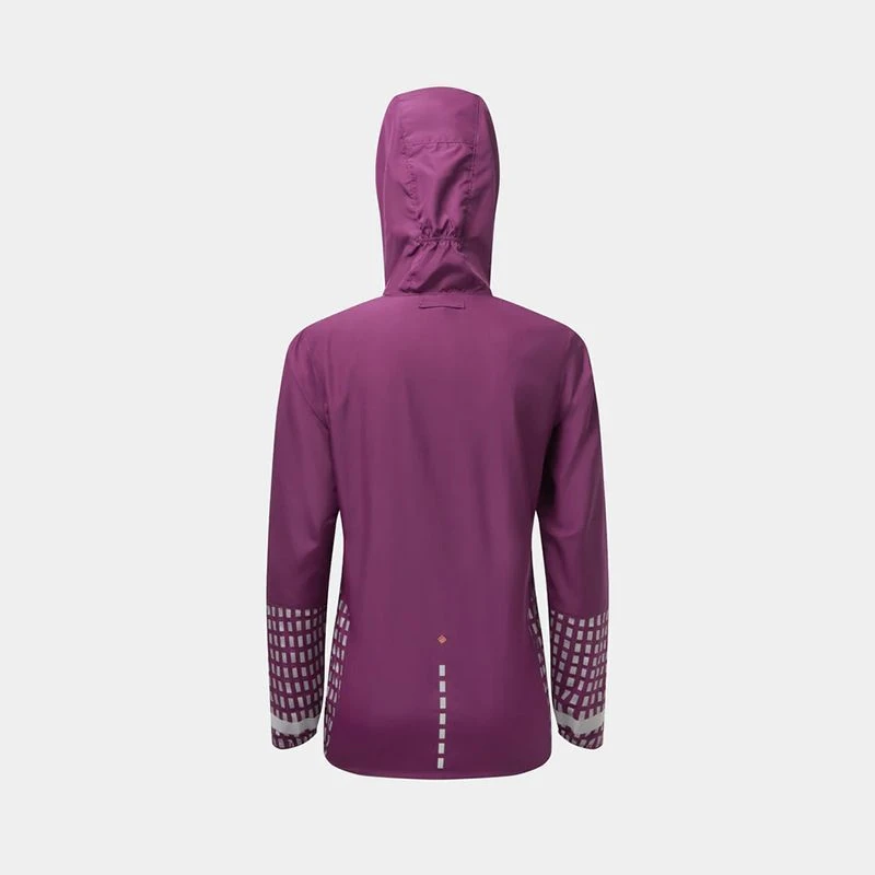Ronhill Women's Tech Afterhours Jacket Grape / Mango Reflectice - Image 2