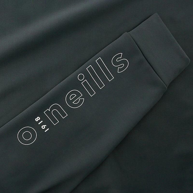 Men's Zack Half Zip Top Dark Grey / Silver - Image 3