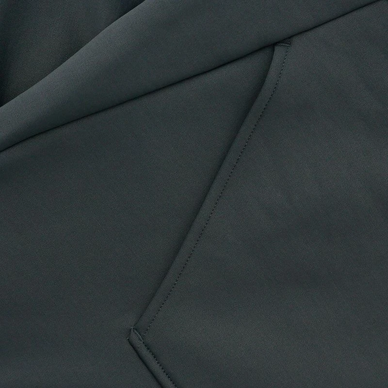 Men's Zack Half Zip Top Dark Grey / Silver - Image 6